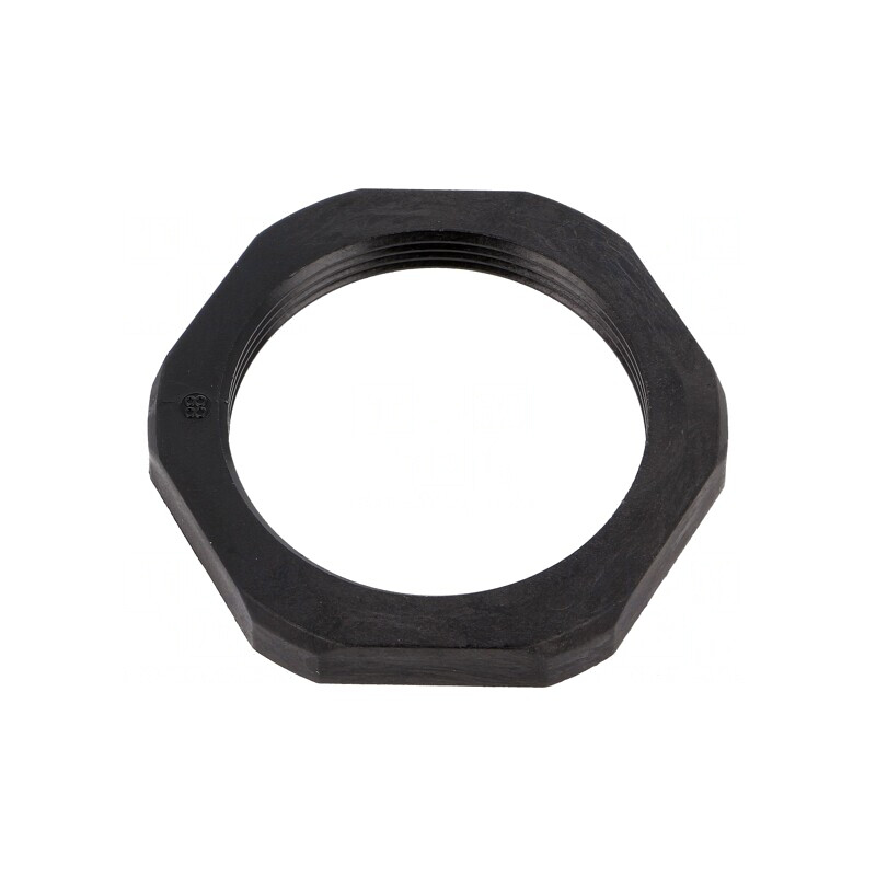 Piuliță Poliamidă Neagră M40 7mm 50mm | Electronic-mag.ro | Componente Electronice