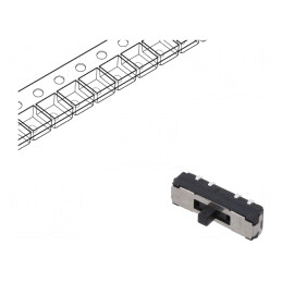 Comutator Glisant 3 Pini ON-ON-ON SMT 0.3A 6V | Electronic-mag.ro | Componente Electronice