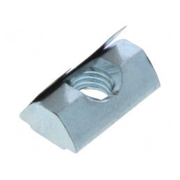 Piuliță Oțel Zinc 8mm cu Arc | Electronic-mag.ro | Componente Electronice