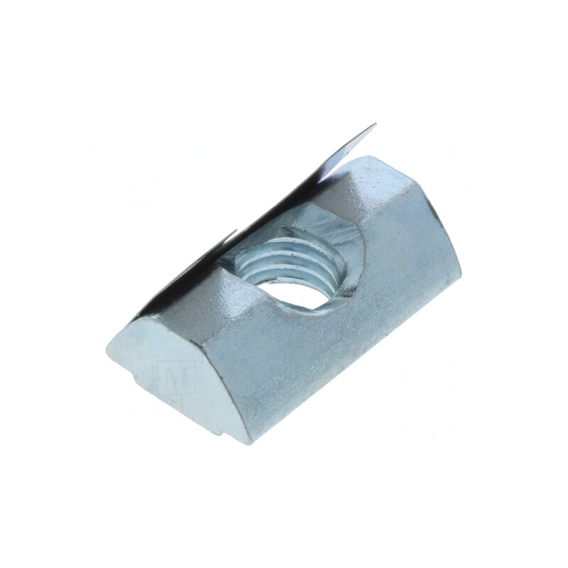 Piuliță Oțel Zinc 8mm cu Arc | Electronic-mag.ro | Componente Electronice