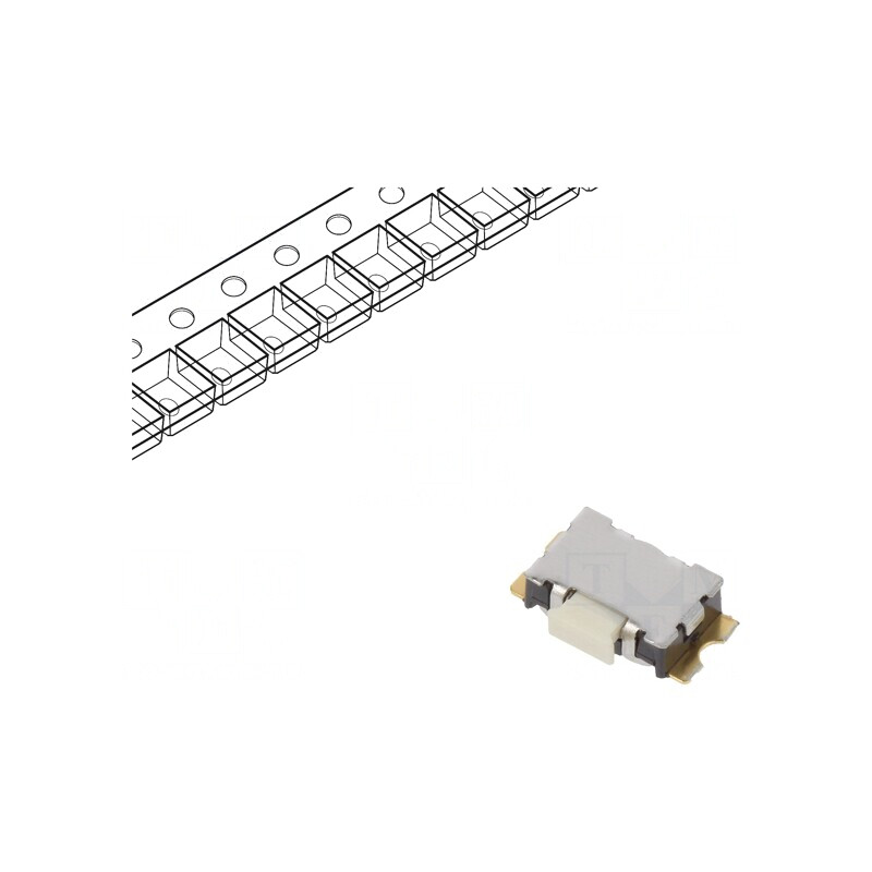 Microîntrerupător TACT SPST-NO 32VDC SMT | Electronic-mag.ro | Componente Electronice