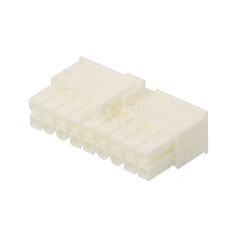 Mufă Mamă Mini-Fit Jr 4,2mm 18-PIN pentru Cablu | Electronic-mag.ro | Componente Electronice
