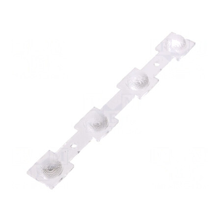Lentilă LED Dreptunghiulară Transparentă 50° | Electronic-mag.ro | Componente Electronice