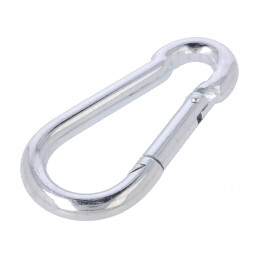 Carabină oțel zincată 90mm 9mm pentru cabluri | Electronic-mag.ro | Componente Electronice