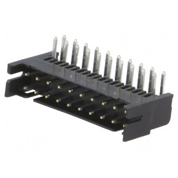 Conector PCB-cablu DF11 2mm 20 PIN THT | Electronic-mag.ro | Componente Electronice
