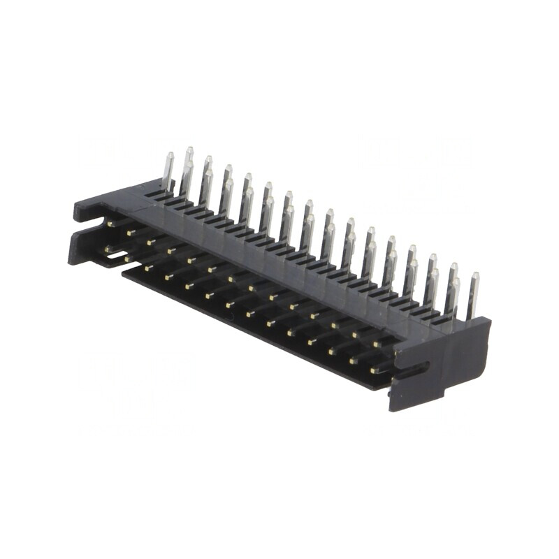 Soclu PCB-cablu DF11 2mm 30 PIN THT | Electronic-mag.ro | Componente Electronice