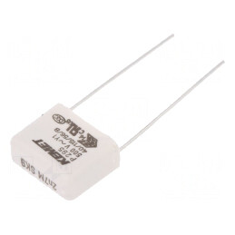 Condensator de Hârtie Y1 2.7nF 500VAC 15mm ±20% THT | Electronic-mag.ro | Componente Electronice