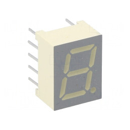 Afișaj LED cu 7 Segmente Verde 9.9mm | Electronic-mag.ro | Componente Electronice