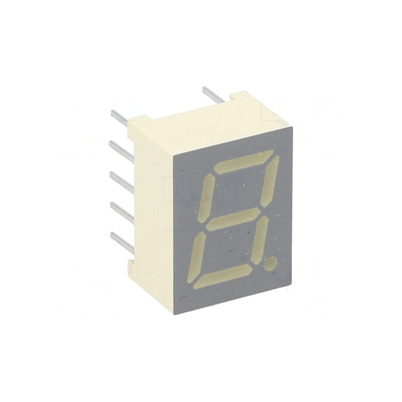 Afișaj LED cu 7 Segmente Verde 9.9mm | Electronic-mag.ro | Componente Electronice