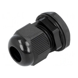 Garnitură de etanşare PG11 IP68 Poliamidă Neagră | Electronic-mag.ro | Componente Electronice