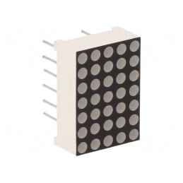 Afişaj LED matrice 5x7 roşie 12,7x17,8mm | Electronic-mag.ro | Componente Electronice