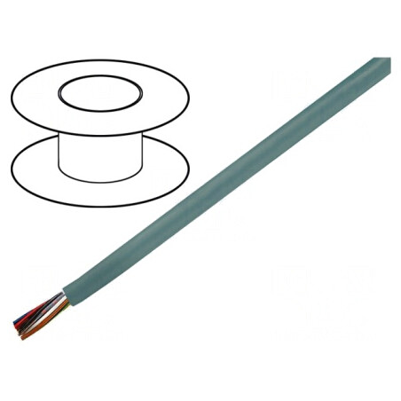 Cablu LiYY 4x0,5mm2 neecranat 300V Gri Cu Litat Clasa 5 | Electronic-mag.ro | Componente Electronice