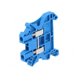 Term. Îmbinare Șine 0,14-2,5mm2 2 Borne Albastră | Electronic-mag.ro | Componente Electronice