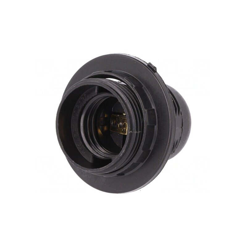 Dulie E27 cu Flanșă Neagră 41mm x 61mm | Electronic-mag.ro | Componente Electronice Dulie E27 cu Flanșă Neagră 41mm x 61mm | Electronic-mag.ro | Componente Electronice