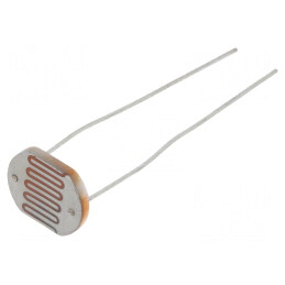 Fotorezistor 200mW 50-100kΩ 560nm THT 12mm 200VDC | Electronic-mag.ro | Componente Electronice