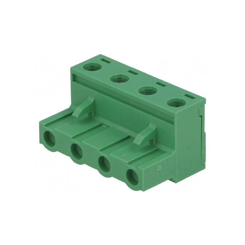 Regletă de Conexiuni Deconectabilă 4 Piste 7,5mm Drept Mufă | Electronic-mag.ro | Componente Electronice