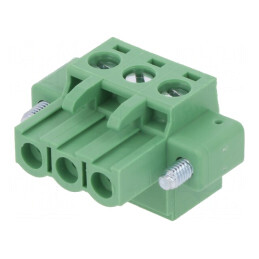 Regletă de Conexiuni Deconectabilă 3 Piste 5mm | Electronic-mag.ro | Componente Electronice