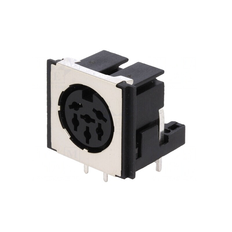 Soclu DIN Ecranat 6 Pin 90° THT | Electronic-mag.ro | Componente Electronice Soclu DIN Ecranat 6 Pin 90° THT | Electronic-mag.ro | Componente Electronice