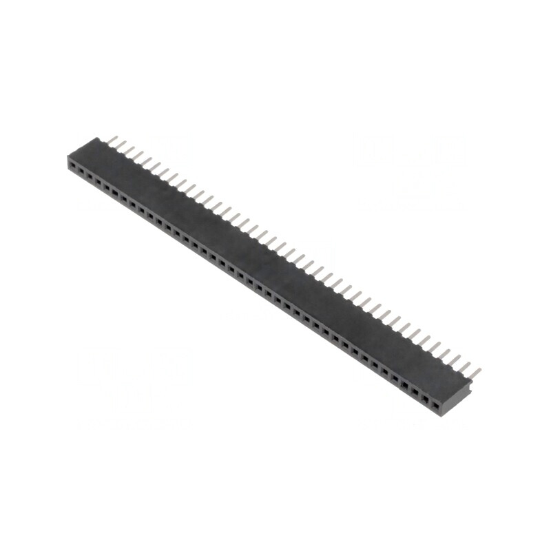 Soclu pini mamă 40 pini THT 1,27mm | Electronic-mag.ro | Componente Electronice