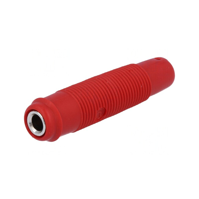 Soclu Banană 4mm 16A 60VDC Roșu Nichelat pe Cablu | Electronic-mag.ro | Componente Electronice Soclu Banană 4mm 16A 60VDC Roșu Nichelat pe Cablu | Electronic-mag.ro | Componente Electronice