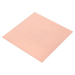 Placă Laminată Epoxidică FR4 0.6mm 100x100mm Față Dublă | Electronic-mag.ro | Componente Electronice