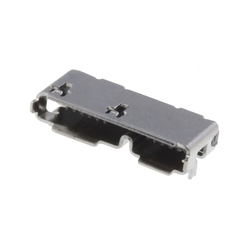 Soclu USB 3.0 Micro SMT Orizontal Aurit | Electronic-mag.ro | Componente Electronice