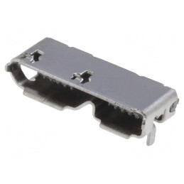 Soclu USB B Micro SMT Orizontal USB 3.0 Aurit | Electronic-mag.ro | Componente Electronice