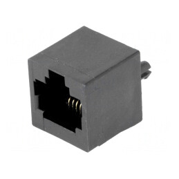 Soclu RJ45 8P8C THT Drept | Electronic-mag.ro | Componente Electronice