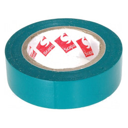 Bandă Electroizolantă Verde 15mm x 10m | Electronic-mag.ro | Componente Electronice
