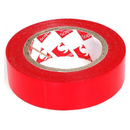 Bandă Izolatoare 15mm x 10m Roșie | Electronic-mag.ro | Componente Electronice