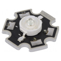 LED albastru 3W 700mA 130° 455-475nm Proeon