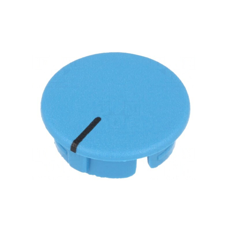 Capac ABS Albastru cu Indicator Negru | Electronic-mag.ro | Componente Electronice Capac ABS Albastru cu Indicator Negru | Electronic-mag.ro | Componente Electronice