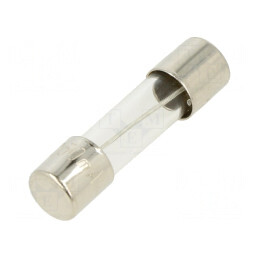 Siguranță întârziere 250mA 250V sticlă 5x20mm | Electronic-mag.ro | Componente Electronice