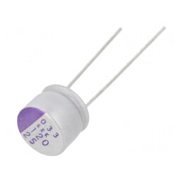 Condensator polimeric 120uF 25V THT | Electronic-mag.ro | Componente Electronice