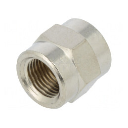 Manșon Alamă Nichelată G 1/8 | Electronic-mag.ro | Componente Electronice