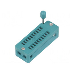 Soclu ZIF DIP20 7.62mm THT pentru Circuite Integrate
