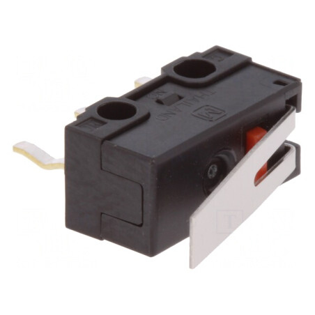Microîntrerupător cu Manetă 1A 125VAC 30VDC | Electronic-mag.ro | Componente Electronice