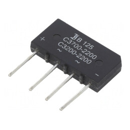 Punte Redresoare Monofazat 250V 3.7A | Electronic-mag.ro | Componente Electronice