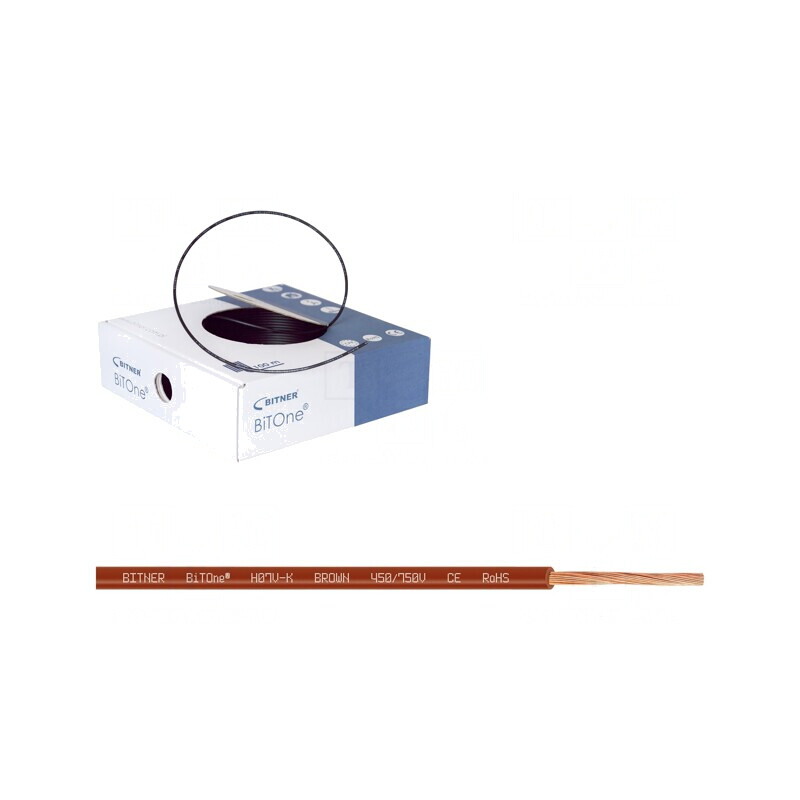 Cablu BiTOne 4mm2 PVC Maro 100m | Electronic-mag.ro | Componente Electronice