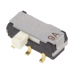 Comutator Glisant DPDT 0.2A 12V ON-ON SMT