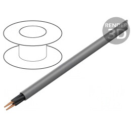 Cablu Cupru 4x0,5mm2 Gri 300V,500V Neecranat | Electronic-mag.ro | Componente Electronice