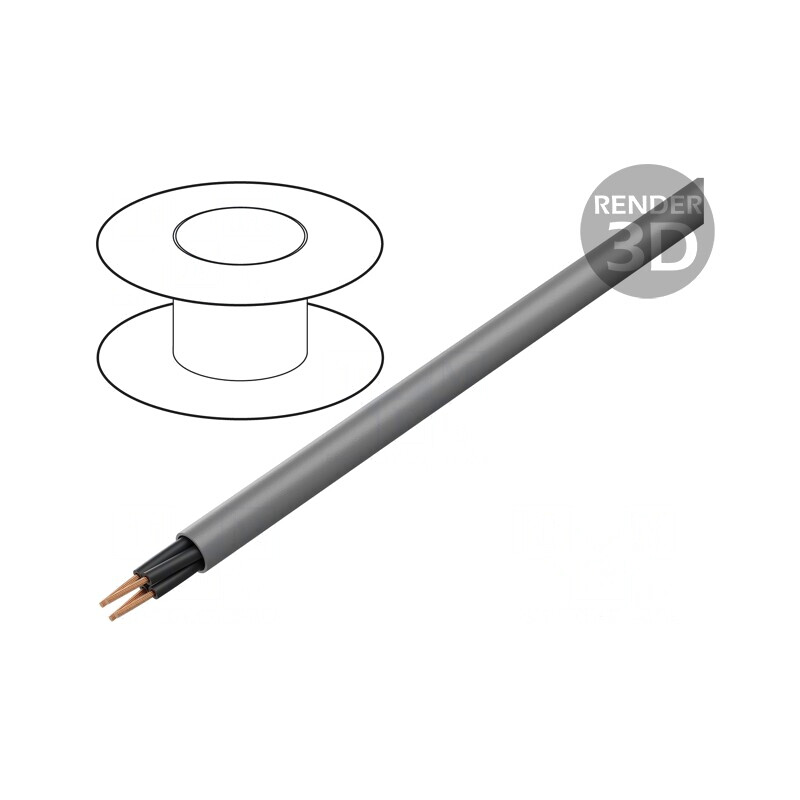 Cablu Cupru 4x0,5mm2 Gri 300V,500V Neecranat | Electronic-mag.ro | Componente Electronice Cablu Cupru 4x0,5mm2 Gri 300V,500V Neecranat | Electronic-mag.ro | Componente Electronice