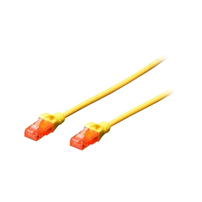 Patch Cord UTP Cat5e Galben 3m | Electronic-mag.ro | Componente Electronice Patch Cord UTP Cat5e Galben 3m | Electronic-mag.ro | Componente Electronice