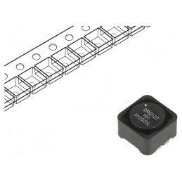 Inductor SMD 100uH 1.96A 163mΩ ±20% | Electronic-mag.ro | Componente Electronice