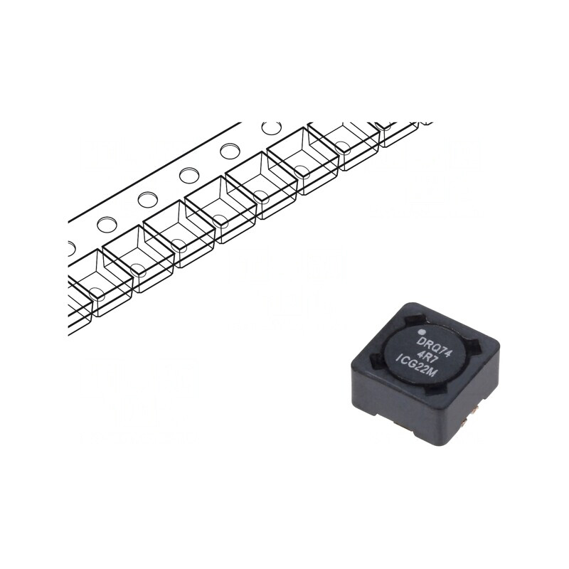 Inductor SMD 4,7uH 3,34A | Electronic-mag.ro | Componente Electronice