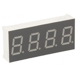Afișaj LED 7 Segmente 10mm Galben-Verde | Electronic-mag.ro | Componente Electronice