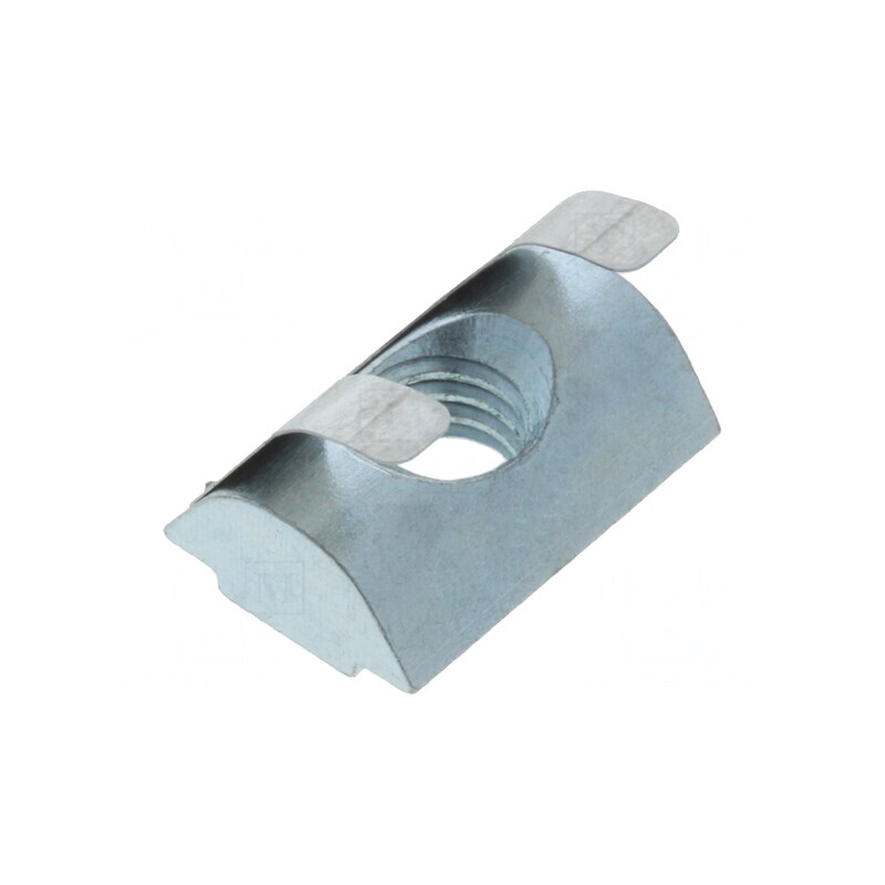 Piuliță Profile 6mm Oțel Zincat cu Arc Lamelar | Electronic-mag.ro | Componente Electronice