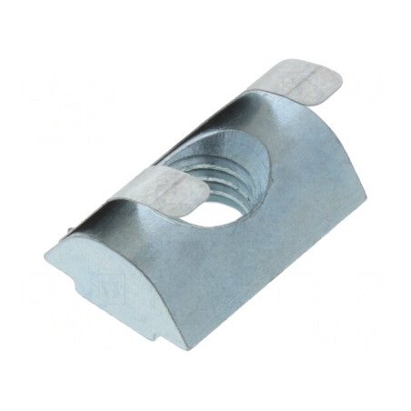 Piuliță Profile 6mm Oțel Zincat cu Arc Lamelar | Electronic-mag.ro | Componente Electronice