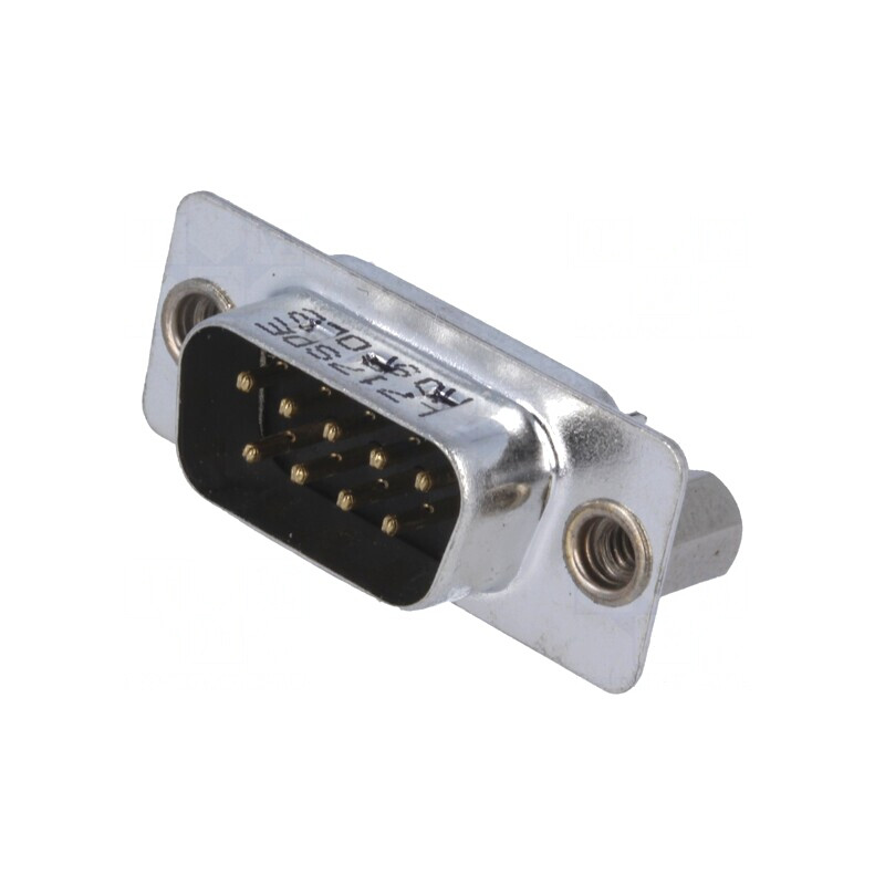 Conector D-Sub 9 pini tată THT alamă cu șuruburi | Electronic-mag.ro | Componente Electronice Conector D-Sub 9 pini tată THT alamă cu șuruburi | Electronic-mag.ro | Componente Electronice