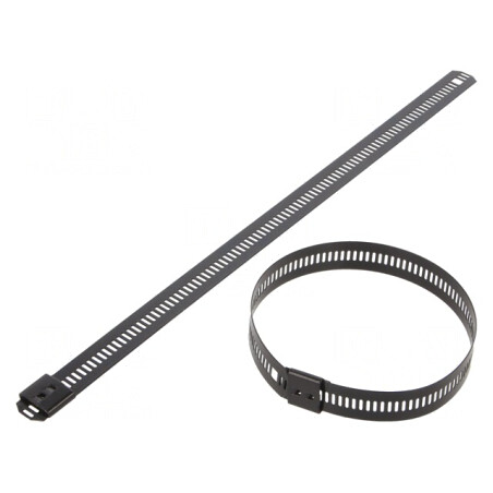 Colier de strângere oțel inoxidabil 225mm 12mm | Electronic-mag.ro | Componente Electronice